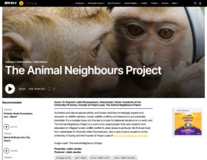 Read more about the article BFM Podcast Interview: Earth Matters-The Animal Neighbours Project